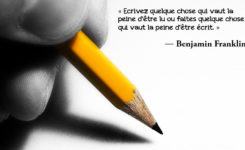 Citation Benjamin Franklin